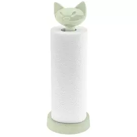 Держатель для бумажных полотенец Koziol Miaou Organic, зеленый