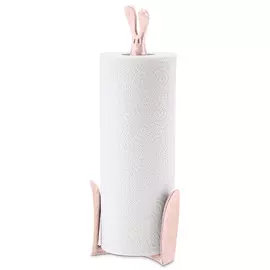 Держатель для бумажных полотенец Koziol Roger Organic, розовый