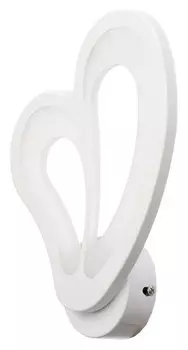 Бра 661343b/1 LED 10вт 4000к белый 23х19х7 см