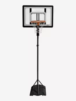 Стойка баскетбольная SKLZ с кольцом и мячом для зала и улицы, Белый