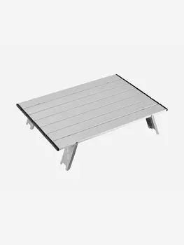 Стол складной 2403 MINI ALUNIUM TABLE L алюм, серебристый, Серебряный