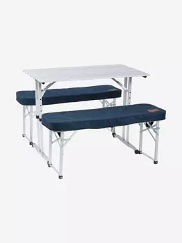 Стол туристический Camping World Optimus, до 4 человек, Серебряный
