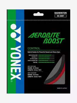 Струна для бадминтона Yonex Aerobite Boost G/R, 10,5м., Красный