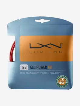 Струна для большого тенниса Wilson Alu Power Roland Garros 128, Красный