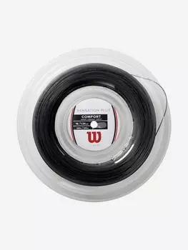 Струна для большого тенниса Wilson Sensation Plus, Черный
