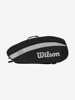 Сумка для 12 ракеток Wilson RF Team, Черный