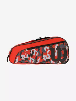 Сумка для 3 ракеток Wilson, Красный