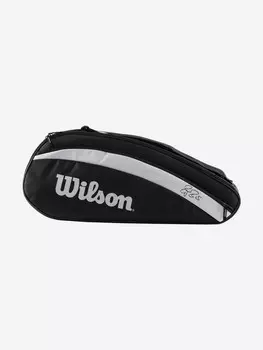 Сумка для 3 ракеток Wilson RF TEAM, Черный