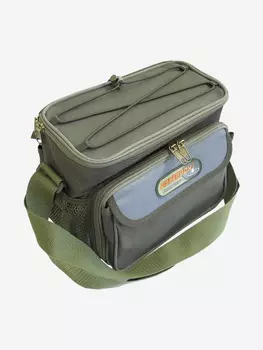 Сумка рыболовная Fisherbox C107 в комплекте с коробками, Зеленый
