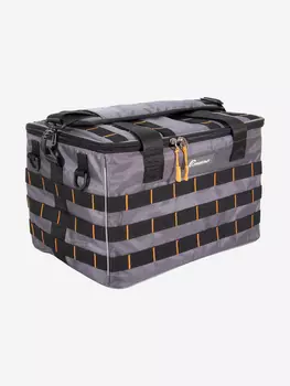 Сумка рыболовная Следопыт Base Lure Bag XL, 38х26х25 см, цвет серый + 5 коробок Luno., Серый