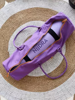 Сумка спортивная NiiDRA фиолетовая увеличенной ширины, Фиолетовый