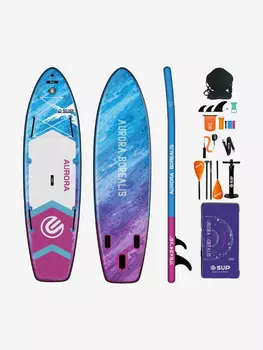 SUP-доска E-SUP AURORA BLUE PRO, 11'6" 350-86-15 см, Голубой