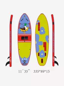 Sup-доска Furendo Duck 11', 335х89х15 см, Мультицвет
