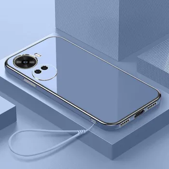 Чехол для Huawei nova 12 SEЧехол для телефона Huawei nova12 SE Чехол для Huawei nova 12SE BNE-LX1 Роскошная квадратная противоударная задняя крышка Huawei nova 12 SE&Case & Strap