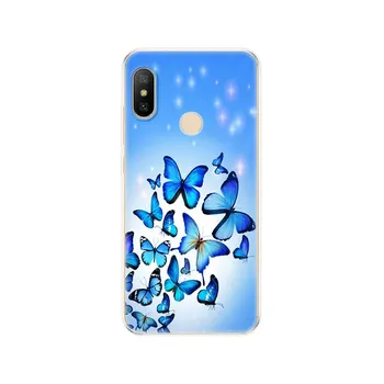 Силиконовый чехол для Xiaomi MI A2 LITE, чехол с полной защитой, мягкая задняя крышка из ТПУ, чехлы для телефонов для Xiomi MI A2 LITE, бампер, чехол xiaomi mi A2 lite
