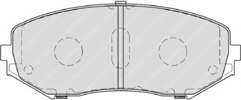 1225 02 !колодки дисковые п.\ Suzuki Grand Vitara 1.6VVT/2.0i JLX/1.9DDiS/2.0DLXi 06>