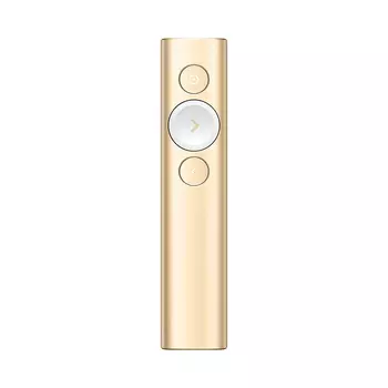 Презентер Logitech Spotlight, Wireless, USB, золотистый (910-004862)