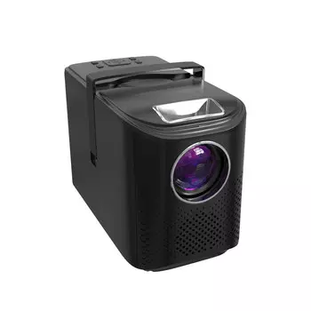 Проектор Hiper Cinema D12, LED LCD, 1920x1080, 6500лм (CINEMA D12 BLACK)