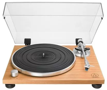 Проигрыватель винила Audio-Technica AT-LPW30TK, черный/коричневый (AT-LPW30TK)