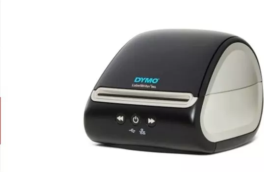 Принтер этикеток DYMO LableWriter 5XL, прямая термопечать, 300dpi, 10.4 см, LAN, USB (2112725)