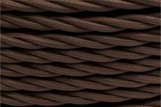 Провод медный 2x1.5 мм бухта 20 м круглый ГОСТ коричневый Bironi (B1-424-72-20)