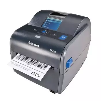 Принтер этикеток Honeywell Intermec PC43D, прямая термопечать, 203dpi, 106мм, USB, USB Host (PC43DA00100202)