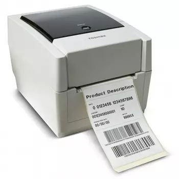 Принтер этикеток Toshiba B-EV4T-TS14-QM-R, термотрансферная печать, 300dpi, 106мм, COM, LAN, USB, LPT (18221168714)