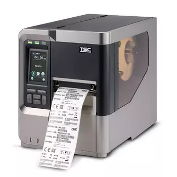 Принтер этикеток TSC MX641P, термотрансфер, 600dpi, 11.4 см, COM, LAN, USB, USB Host (MX641P-A001-0002)
