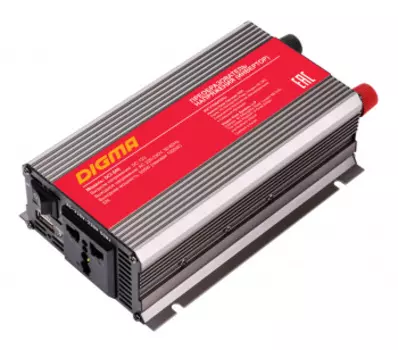Преобразователь напряжения Digma DCI-500 500 Вт, 220В, серебристый (DCI-500)