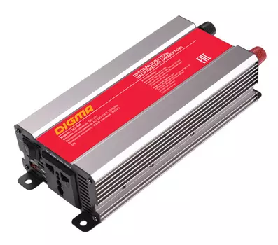 Преобразователь напряжения Digma DCI-800 800 Вт, 220В, серебристый (479871)