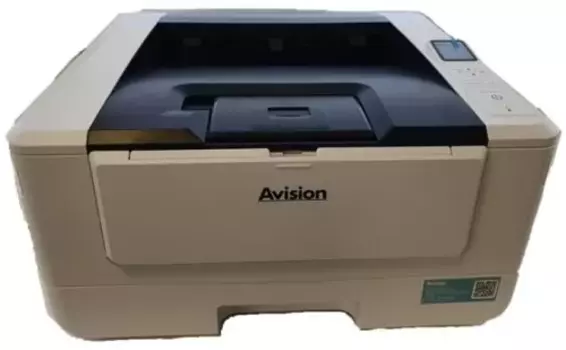Принтер лазерный Avision AP40, A4, ч/б, 40 стр/мин (A4 ч/б), 600x600 dpi, дуплекс, сетевой, USB, белый/черный (000-1038K-0KG)