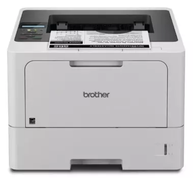 Принтер лазерный Brother HL-L5210DW, A4, ч/б, 48 стр/мин (A4 ч/б), 1200x1200 dpi, дуплекс, сетевой, Wi-Fi, USB, белый (HL-L5210DW)