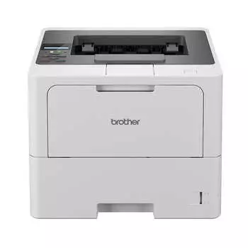 Принтер лазерный Brother HL-L6210DW, A4, ч/б, 50 стр/мин (A4 ч/б), 1200x1200 dpi, дуплекс, сетевой, Wi-Fi, USB, белый (HL-L6210DW)