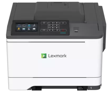 Принтер лазерный Lexmark CS622de, A4, цветной, 38 стр/мин (A4 ч/б), 38 стр/мин (A4 цв.), 1200x1200 dpi, дуплекс, сетевой, USB, белый (42C0098)