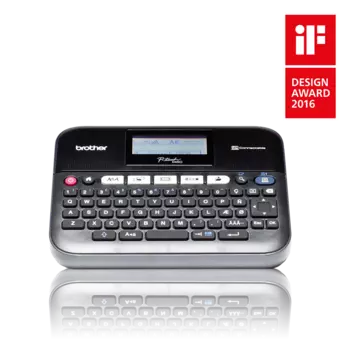Принтер наклеек Brother PT-D450VP, термотрансфер, 18мм, Wi-Fi (PTD450VPR1)