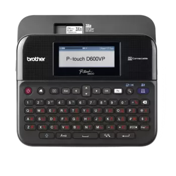 Принтер наклеек Brother PT-D600VP, термотрансфер, 24мм, USB (PTD600VPR1)