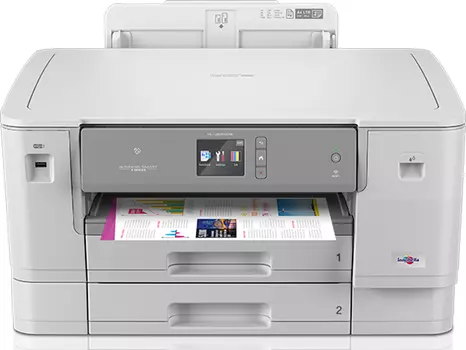 Принтер струйный Brother HL-J6000DW, A3, цветной, A4 ч/б: 22стр/мин, A4 цв.: 20стр/мин, 1200x4800dpi, дуплекс, сетевой, Wi-Fi, USB (HLJ6000DWRE1)