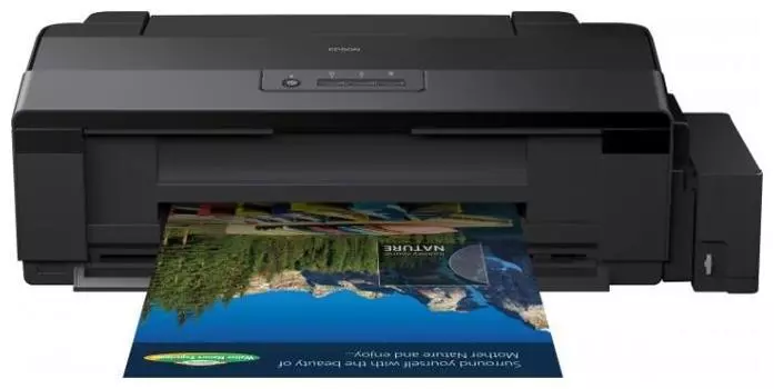 Принтер струйный Epson L1800, A3, цветной, A4 ч/б: 15 стр/мин, A4 цв.: 15 стр/мин, 5760x1440dpi, СНПЧ (C11CD82402/C11CD82403/C11CD82504/C11CD82505)