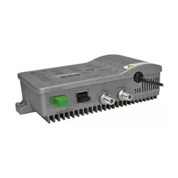 Приёмник оптический VERMAX LTP-112-7-ISN, 1 вход/2 выхода, 1100-1600нм, -9...+2dBm, 2 равномерных RF выхода до 112dBV, АРУ, SNMP, серый (Vermax-LTP-112-7-ISN)