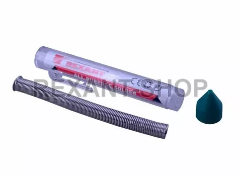 Припой с канифолью REXANT 09-3103, 1мм, 20г