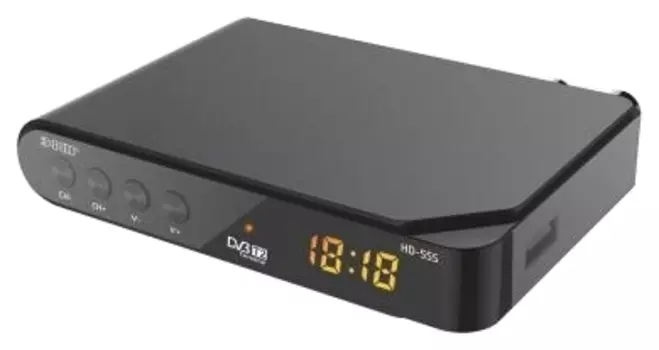 Приставка для цифрового ТВ Сигнал HD-555, DVB-T2/DVB-T, HDMI, RCA