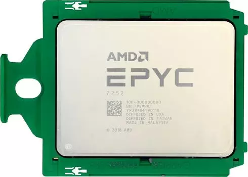 Процессор AMD Epyc-7252, 3100MHz, 8C/16T, 64Mb, TDP-120 Вт, SP3, tray (100-000000080)