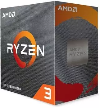 Процессор AMD Ryzen 3-4100 Renoir, 4C/8T, 3800MHz 4Mb TDP-65 Вт SocketAM4 BOX (100-100000510BOX)