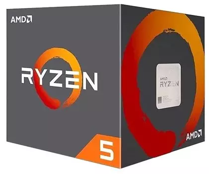 Процессор AMD Ryzen 5-1600 AF Pinnacle Ridge, 6C/12T, 3200MHz 16Mb TDP-65W SocketAM4 BOX (кулер Wraith Stealth) (YD1600BBAFBOX)