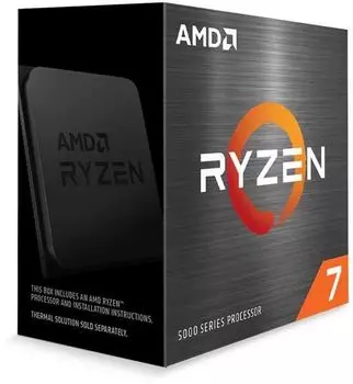 Процессор AMD Ryzen 7-5800X Vermeer, 8C/16T, 3800MHz 32Mb TDP-105 Вт SocketAM4 BOX (без кулера) (Совместим с материнскими платами 500-й серии) (100-100000063WOF)