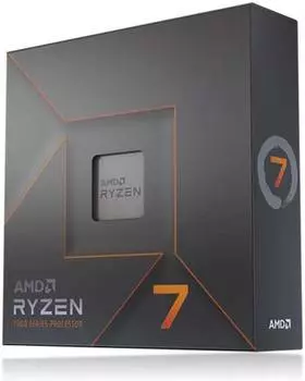 Процессор AMD Ryzen 7-7700X Raphael, 8C/16T, 4500MHz 32Mb TDP-105 Вт AM5 BOX (без кулера) (100-100000591WOF)