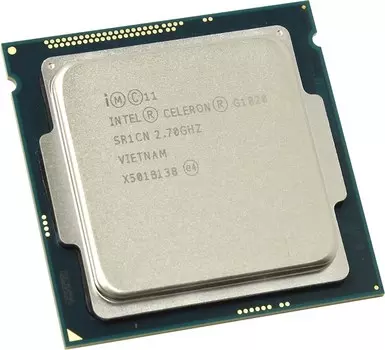 Процессор Intel Celeron-G1820 Haswell (2013), 2C/2T, 2700MHz 2Mb TDP-53W Socket1150 tray (OEM) (CM8064601483405SR1CN)