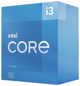 Процессор Intel Core i3-10105F Comet Lake-S, 4C/8T, 3700MHz 6Mb TDP-65 Вт LGA1200 BOX (BX8070110105FSRH8V)