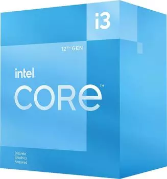 Процессор Intel Core i3-12100 Alder Lake, 4C/8T, 3300MHz 12Mb TDP-89 Вт LGA1700 BOX (BX8071512100)