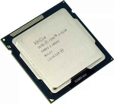 Процессор Intel Core i3-3220 Ivy Bridge (2012), 2C/4T, 3300MHz 3Mb TDP-55 Вт Socket1155 tray (OEM) (CM8063701137502SR0RG)
